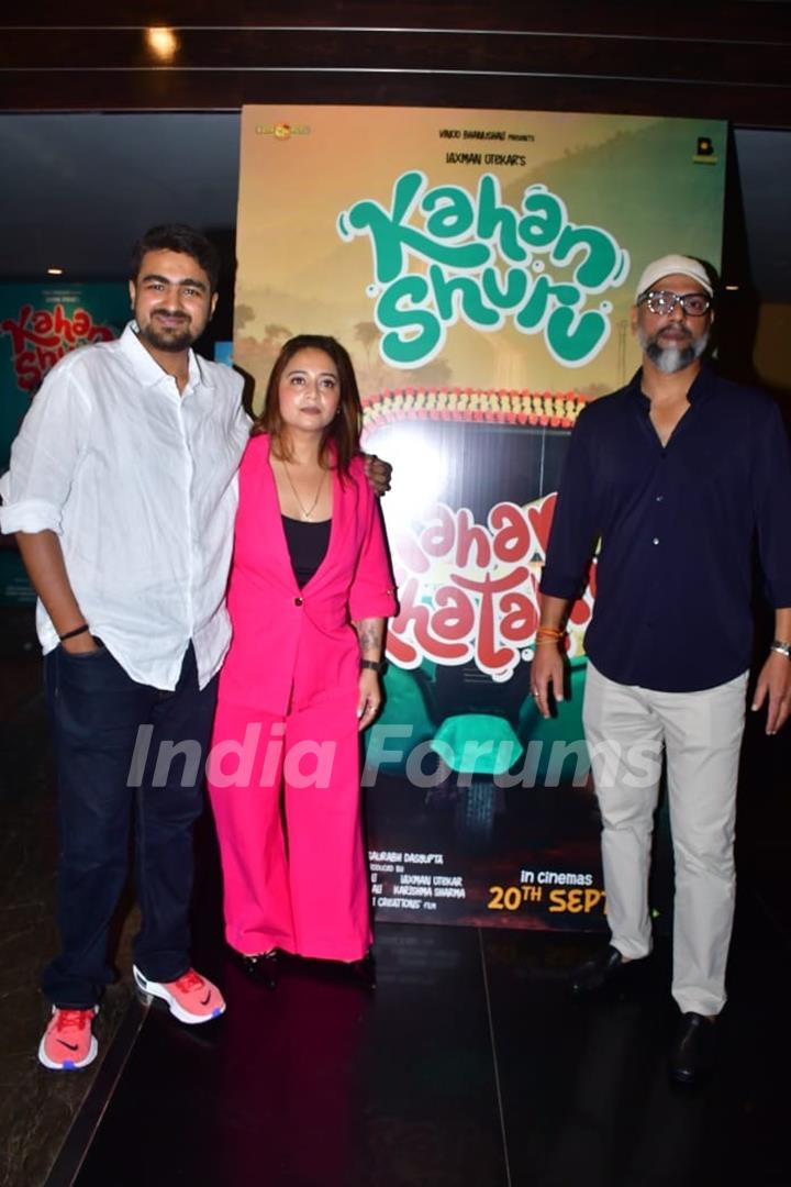 Celebrities snapped at the special live musical performances of their upcoming film 'Kahan Shuru Kahan Khatam'