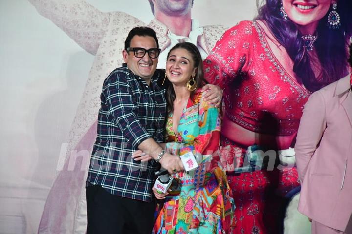 Dhvani Bhanushali and Vinod Bhanushali  snapped at the special live musical performances of their upcoming film 'Kahan Shuru Kahan Khatam'