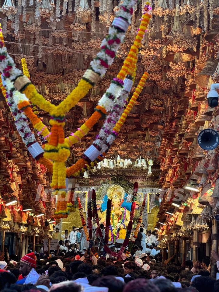 Lalbaug Cha Raja visarjan 2024