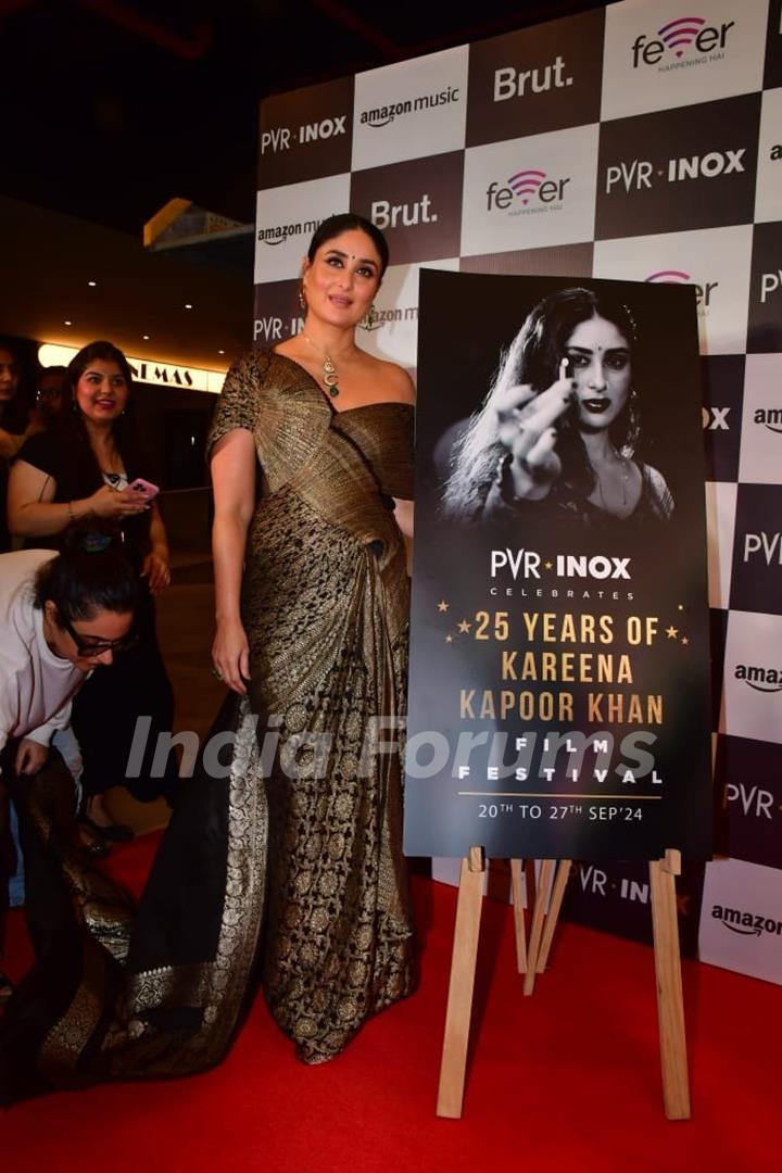 Kareena Kapoor Khan and other celebs snapped at launch of Film Festival celebrating 25 years of her cinematic journey