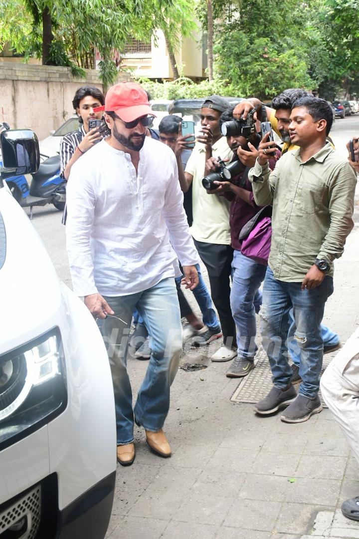 Saif Ali Khan snapped in the city