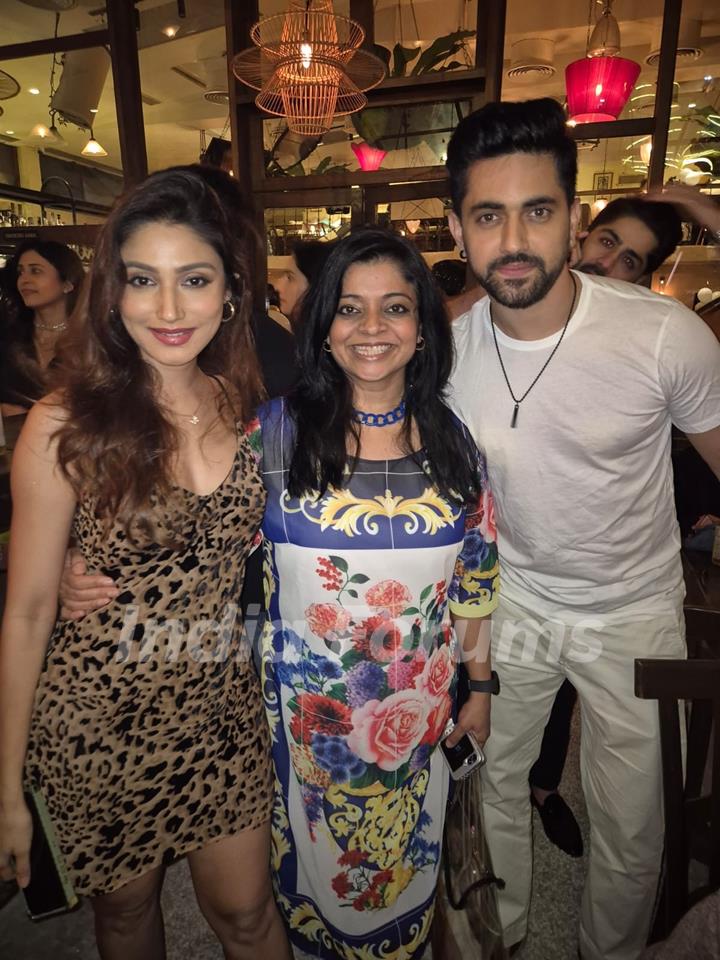 Zain Imam snapped at Munisha Khatwani's Birthday