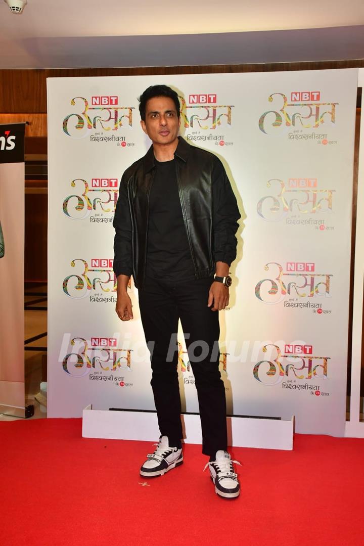 Sonu Sood grace NBT Utsav Award 2024