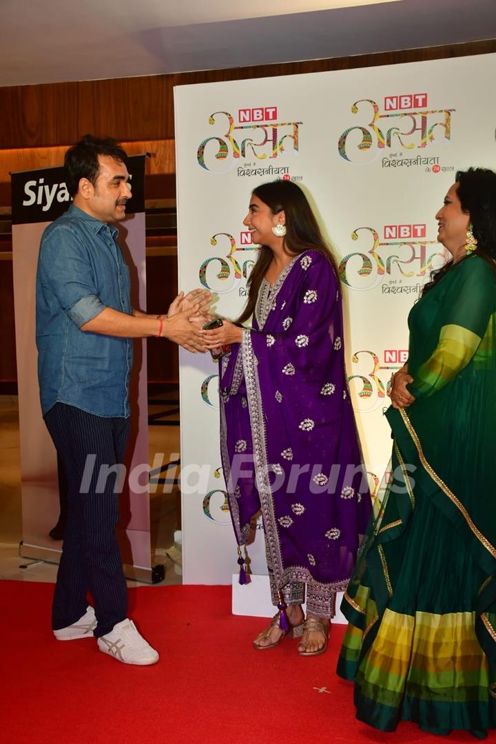 Pankaj Tripathi and Prajakta Koli grace NBT Utsav Award 2024