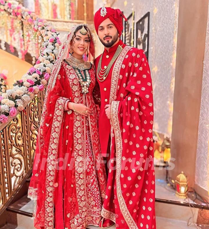 Dheeraj Dhoopar And Seerat Kapoor From Rabb Se Hai Dua Wedding  Look 