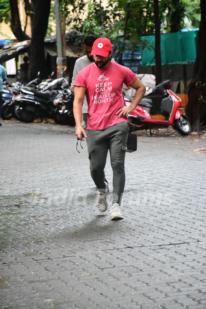 Saif Ali Khan snapped in the city