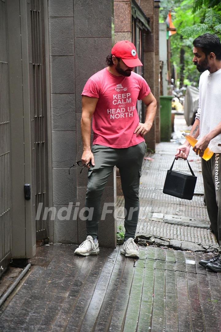 Saif Ali Khan snapped in the city