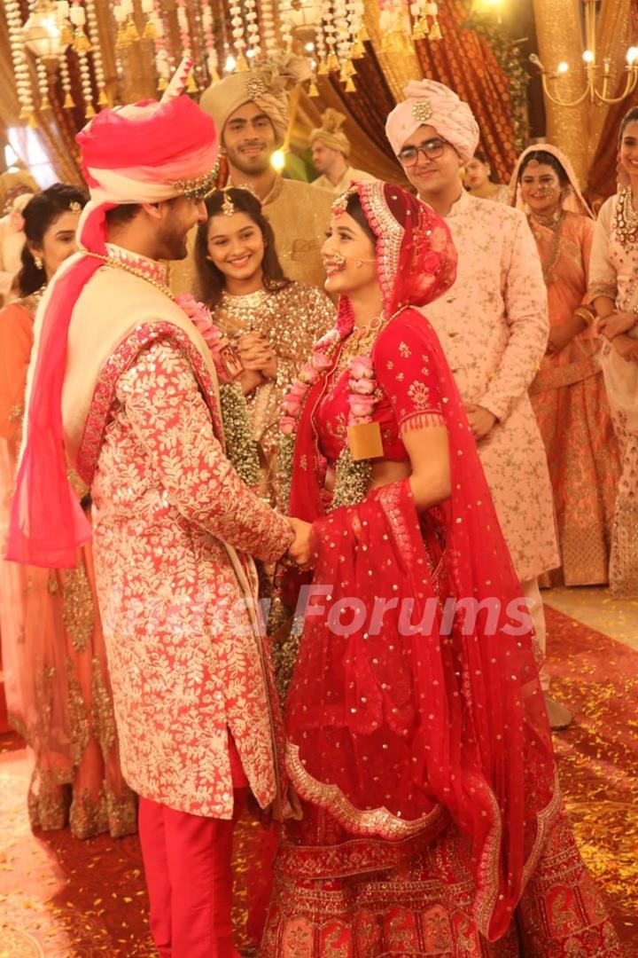 Yeh Rishta Kya Kehlata Hai Armaan and Ruhi Wedding scene 