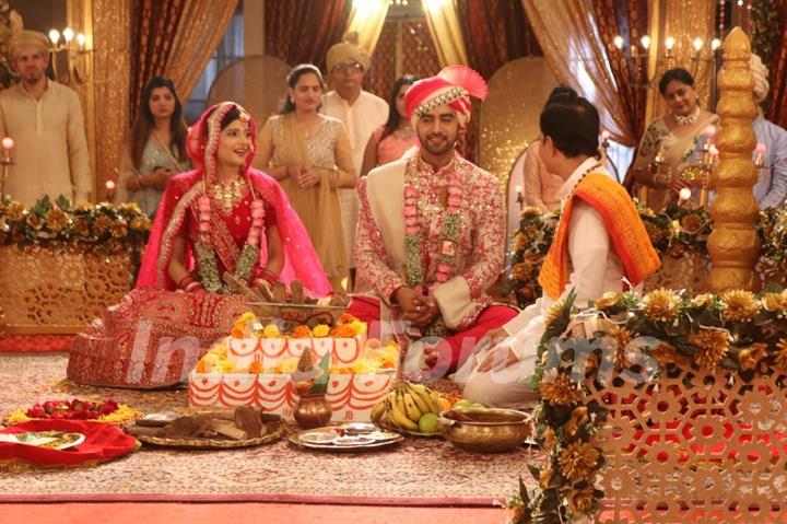 Yeh Rishta Kya Kehlata Hai Armaan and Ruhi Wedding scene 