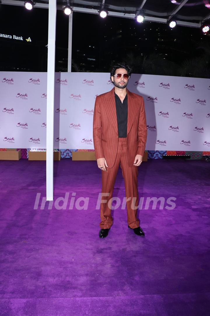 Siddhant Chaturvedi snapped at the Saudi tourism event