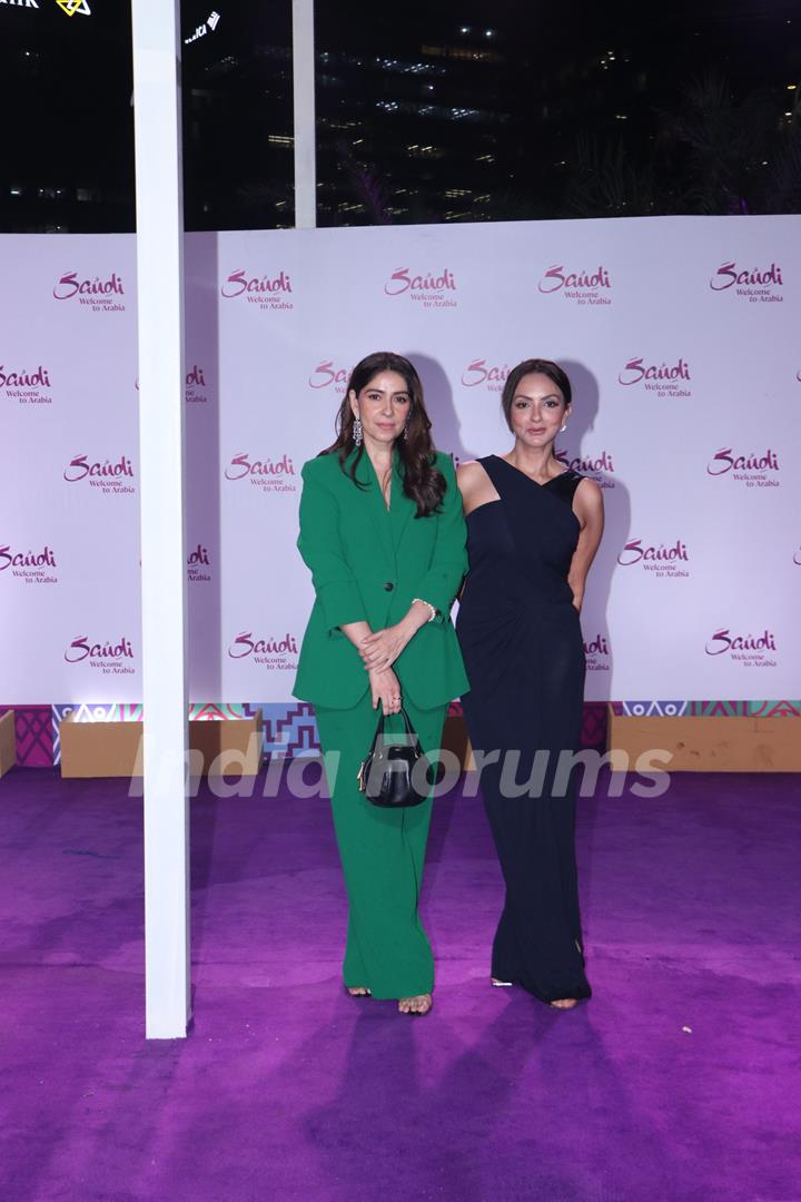 Bhavana Pandey snapped at the Saudi tourism event