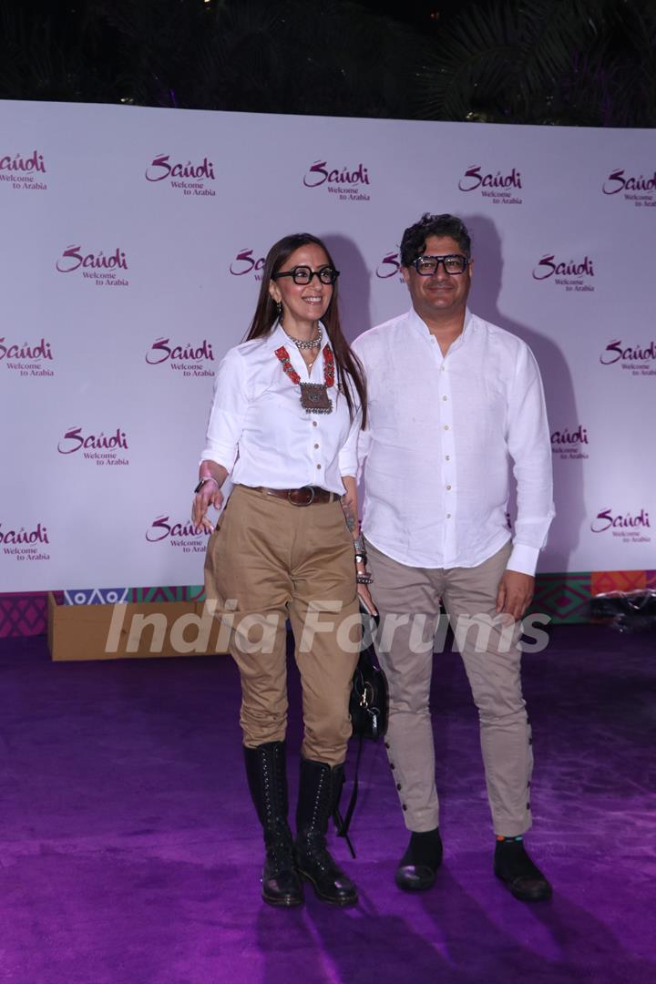 Celebrities snapped at the Saudi tourism event