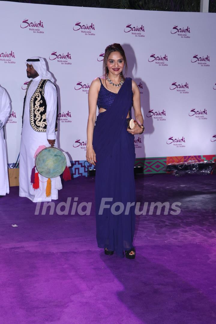 Celebrities snapped at the Saudi tourism event