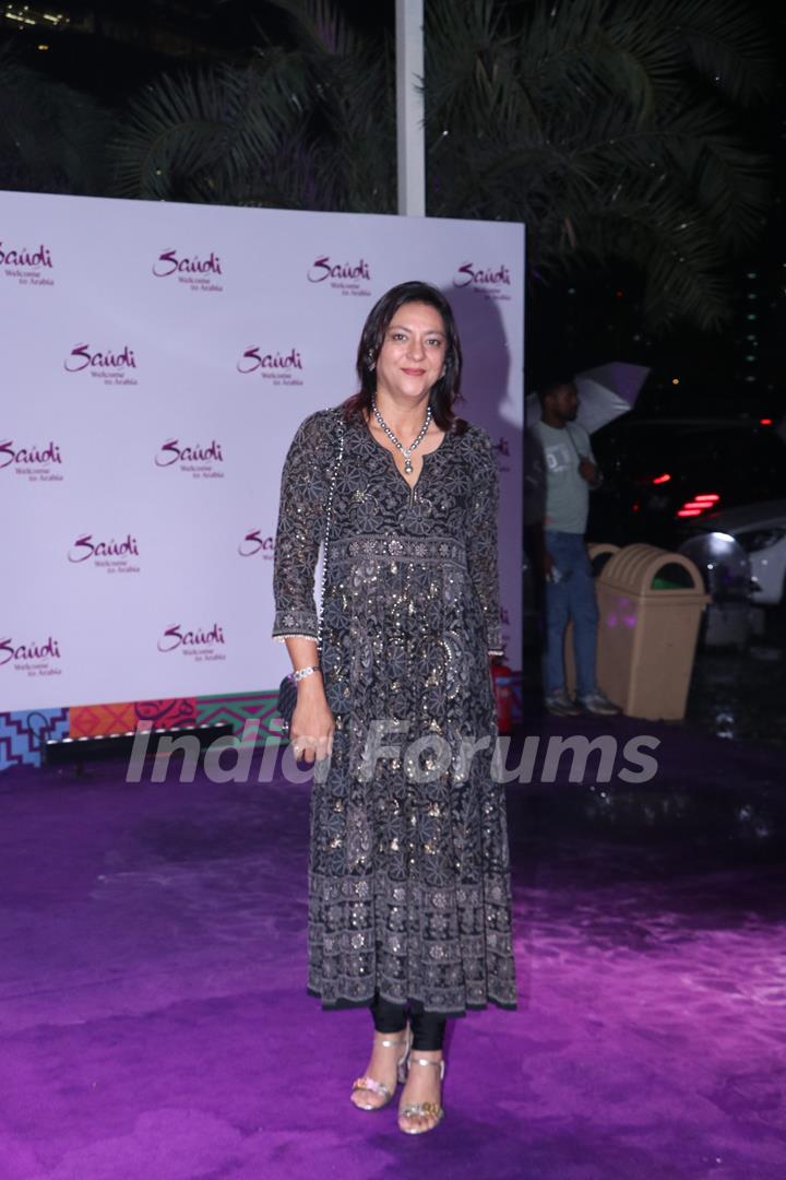 Priya Dutt snapped at the Saudi tourism event