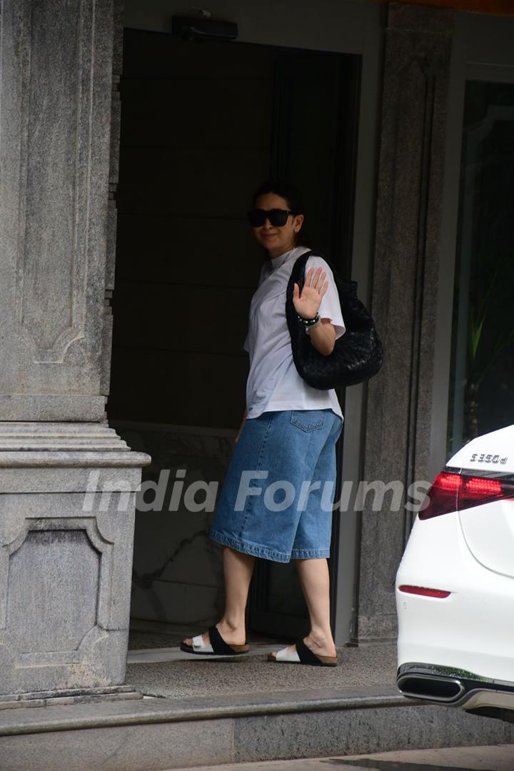 Karisma Kapoor snapped in the city