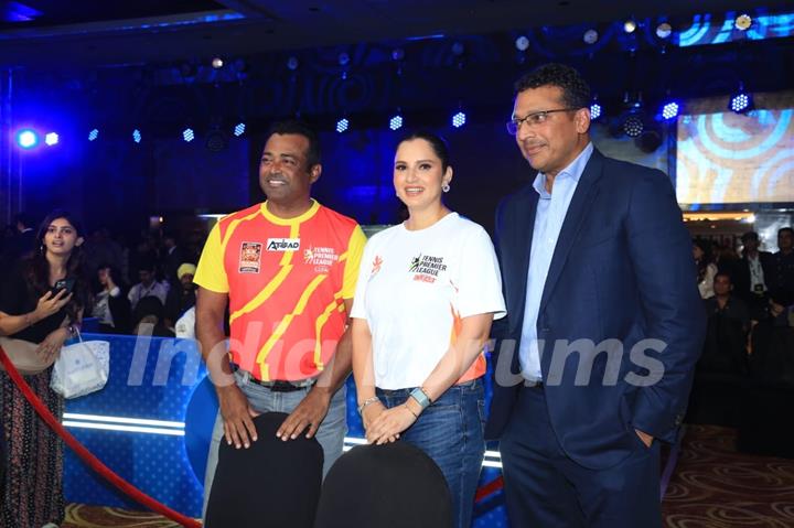 Sania Mirza snapped at Tennis Premier League Season 6 Auctions