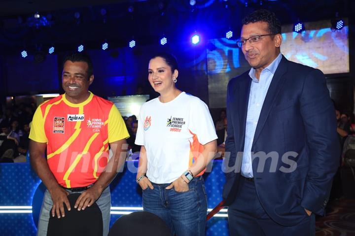 Sania Mirza snapped at Tennis Premier League Season 6 Auctions