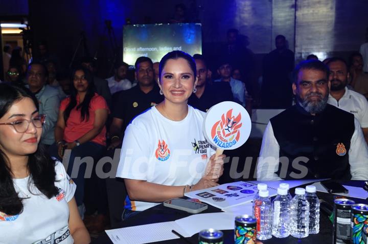 Sania Mirza snapped at Tennis Premier League Season 6 Auctions