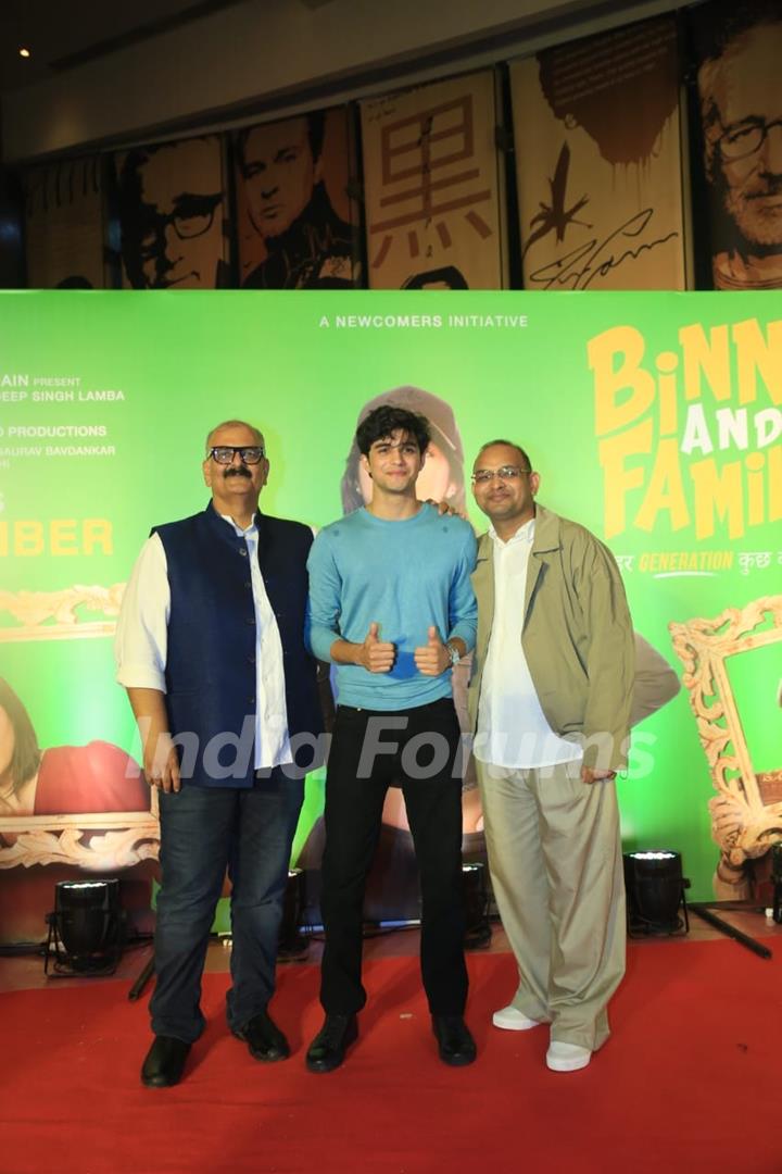 Abhay Verma grace the premiere of Binny And Family