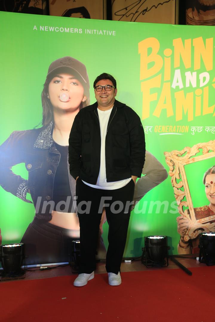 Rajesh Kumar grace the premiere of Binny And Family