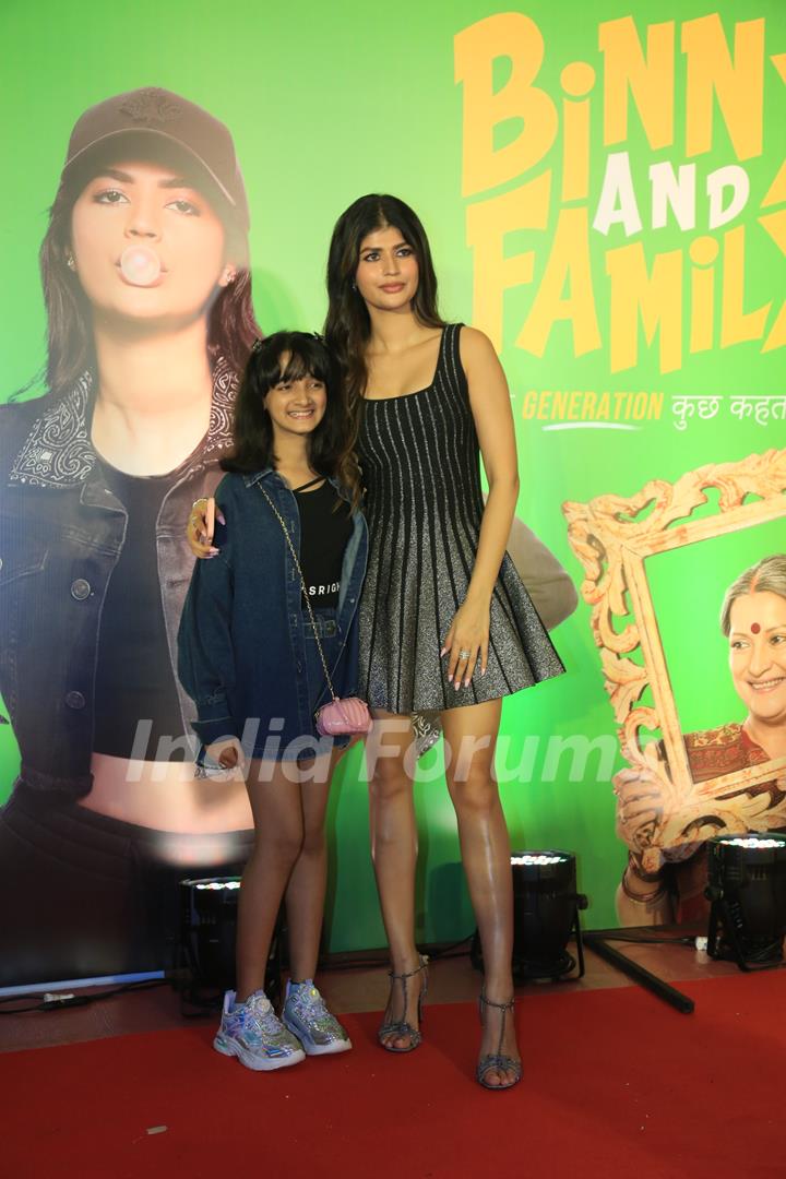 Anjini Dhawan  grace the premiere of Binny And Family