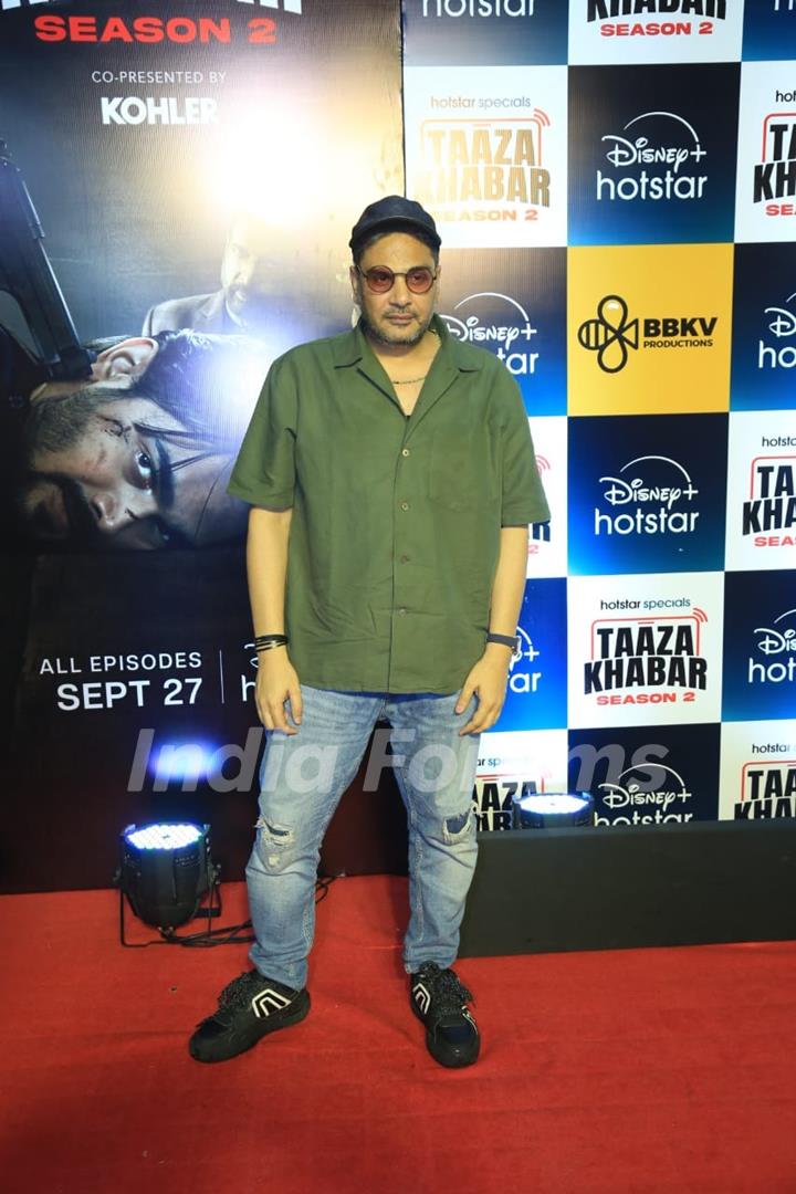 Mukesh Chhabra grace the premiere of 'Taaza Khabar season 2'