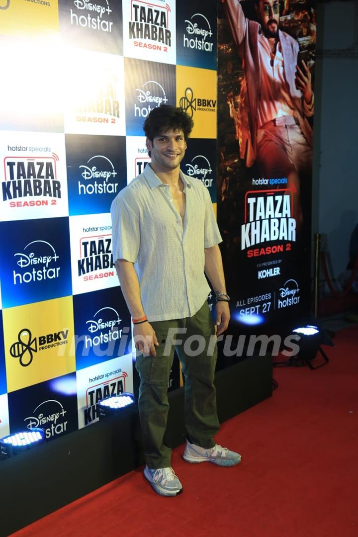 Celebrities grace the premiere of 'Taaza Khabar season 2'