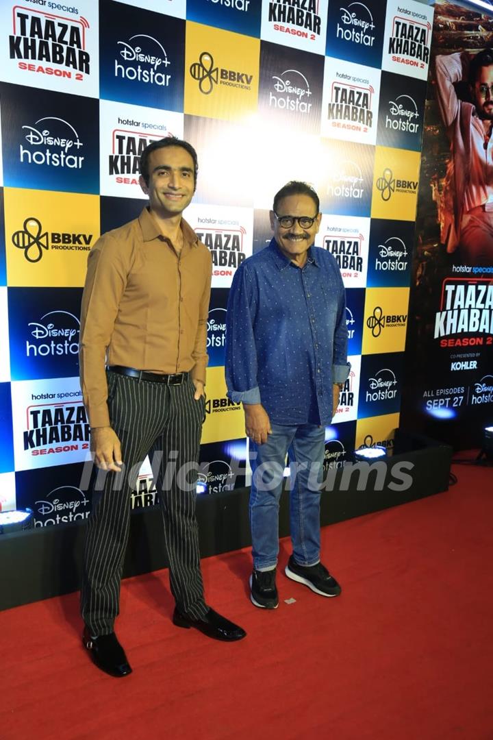 Celebrities grace the premiere of 'Taaza Khabar season 2'