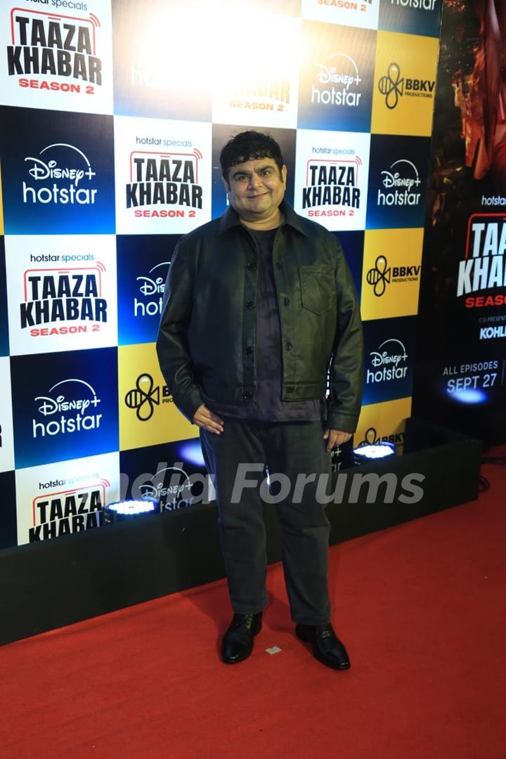 Celebrities grace the premiere of 'Taaza Khabar season 2'