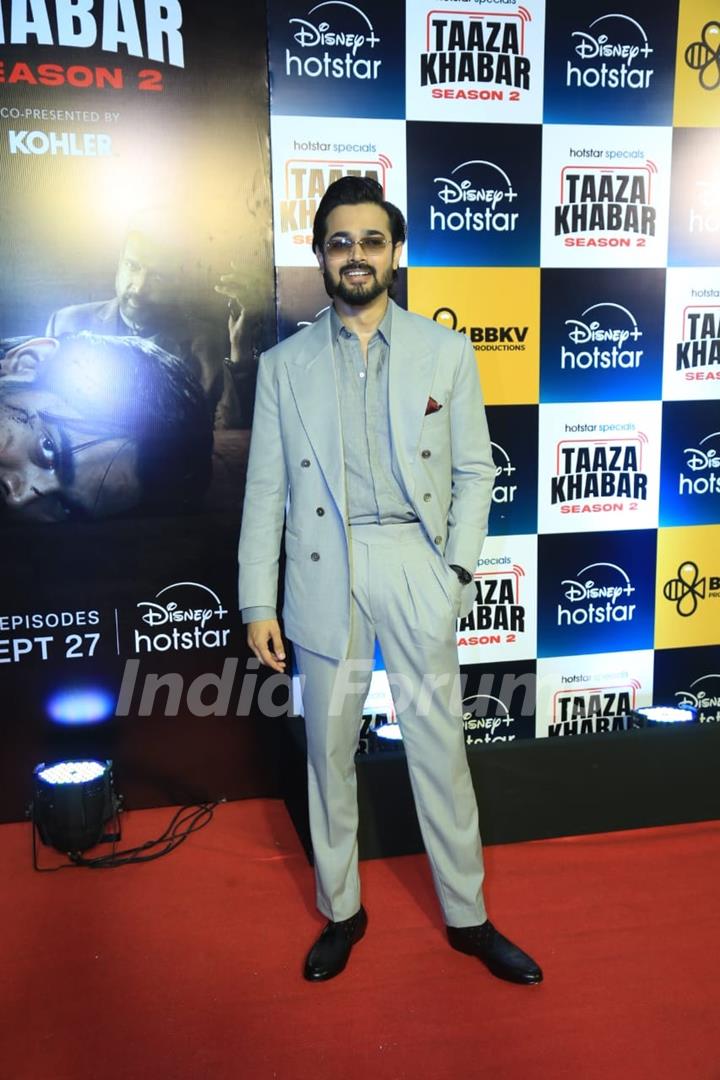 Bhuvan Bam grace the premiere of 'Taaza Khabar season 2'