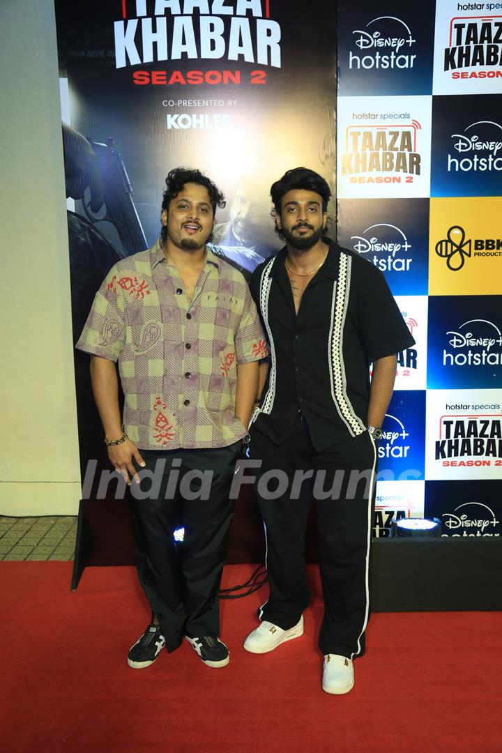 Celebrities grace the premiere of 'Taaza Khabar season 2'