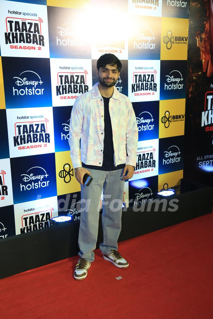 Celebrities grace the premiere of 'Taaza Khabar season 2'