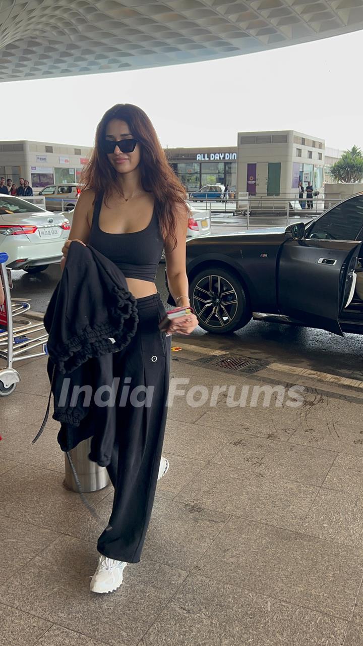 Disha Patani snapped at the airport