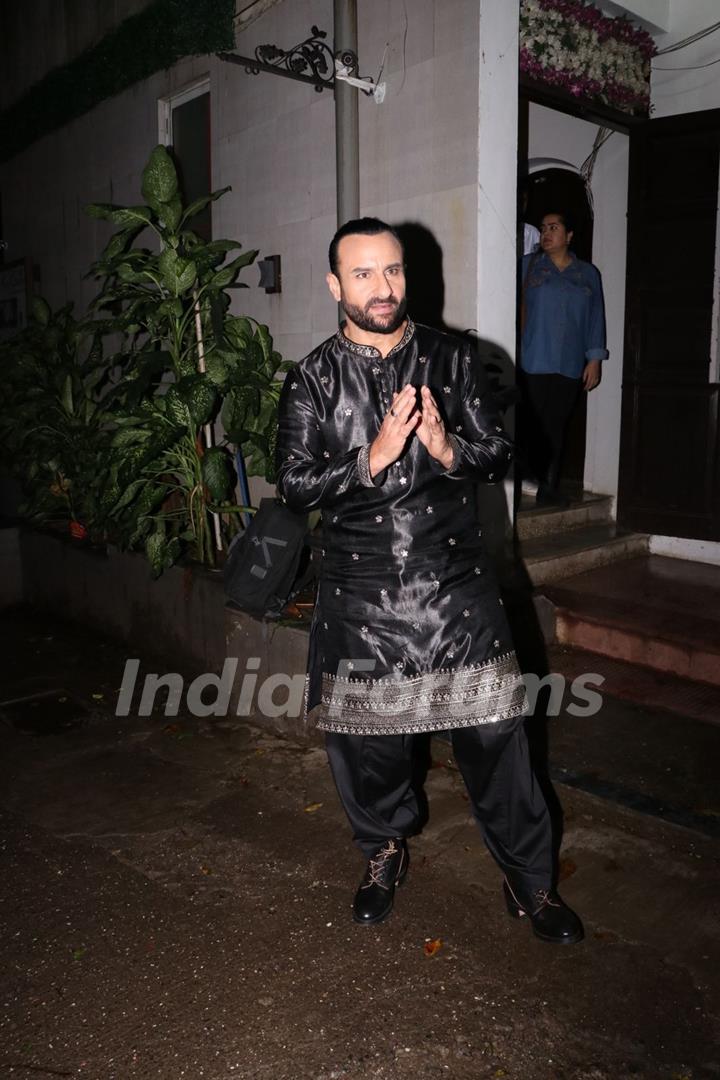 Saif Ali Khan snapped in the city