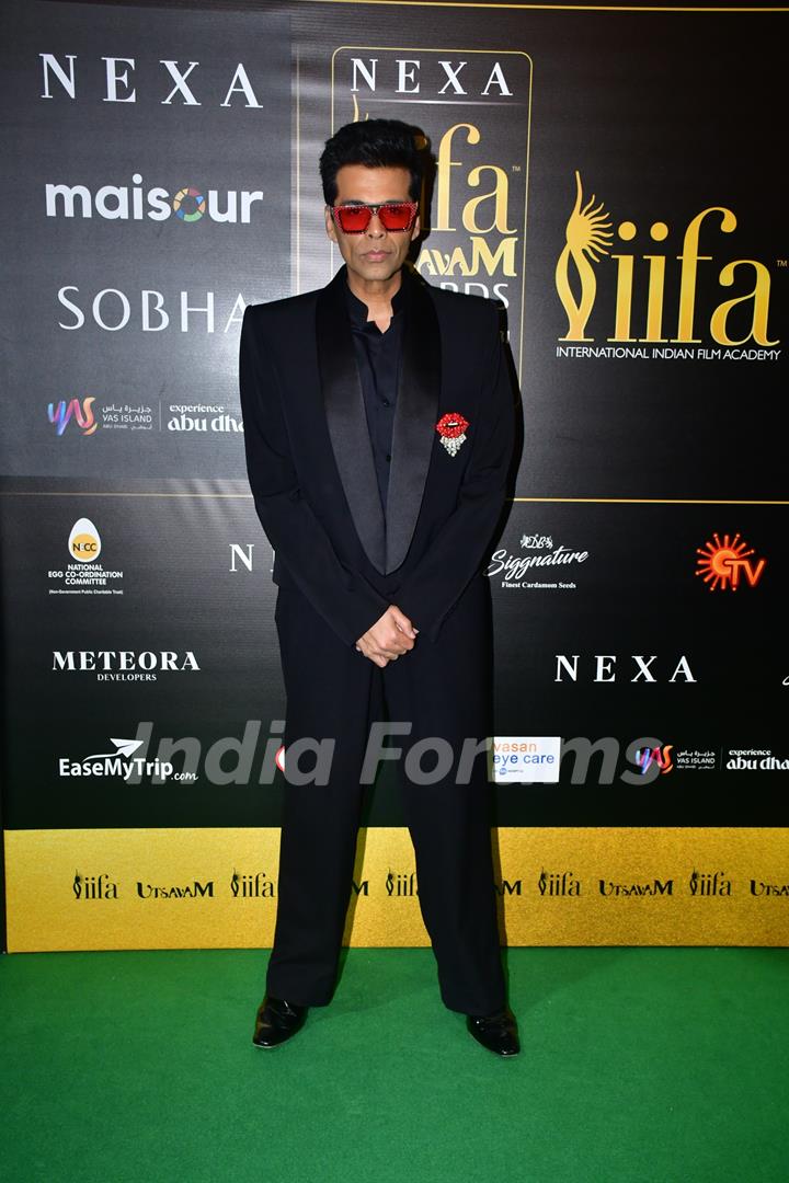 Karan Johar grace the green carpet of IIFA Utsavam Awards 2024