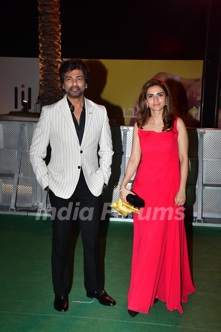 Nikhil Dwivedi grace the green carpet of IIFA Awards 2024