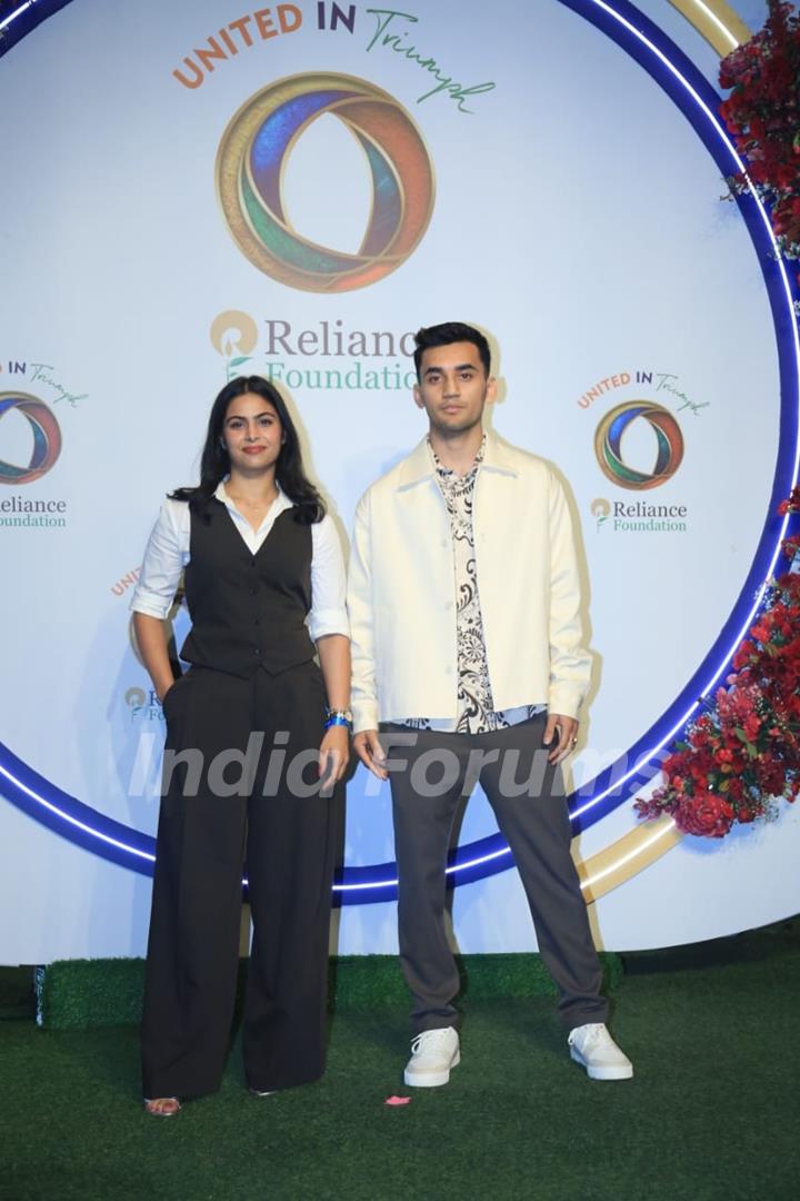 Celebrities snapped at Nita Ambani’s ‘United In Triumph’ event at Antilia to honour the Olympians and Paralympians