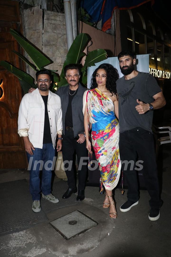 Anil Kapoor, Aditya Roy Kapur and Sobhita Dhulipala Snapped at 'The Night Manager' Emmy Nomination Bash