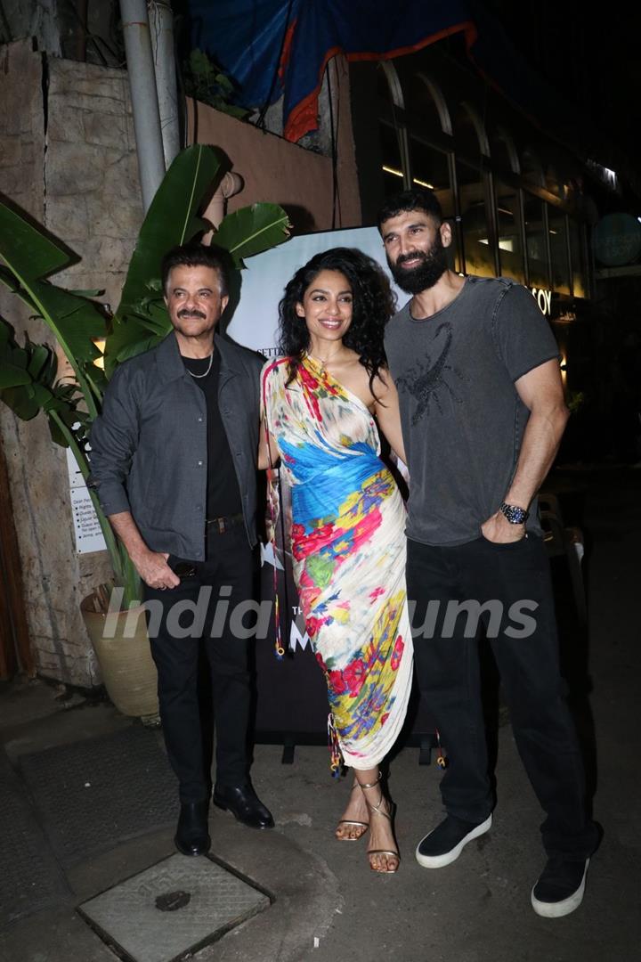 Anil Kapoor, Aditya Roy Kapur and Sobhita Dhulipala Snapped at 'The Night Manager' Emmy Nomination Bash