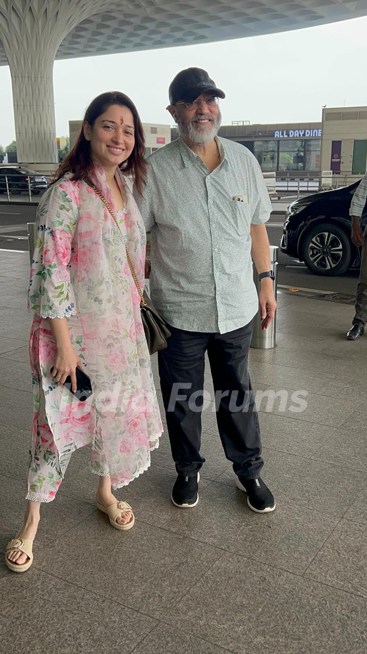 Tamannaah Bhatia snapped at the airport