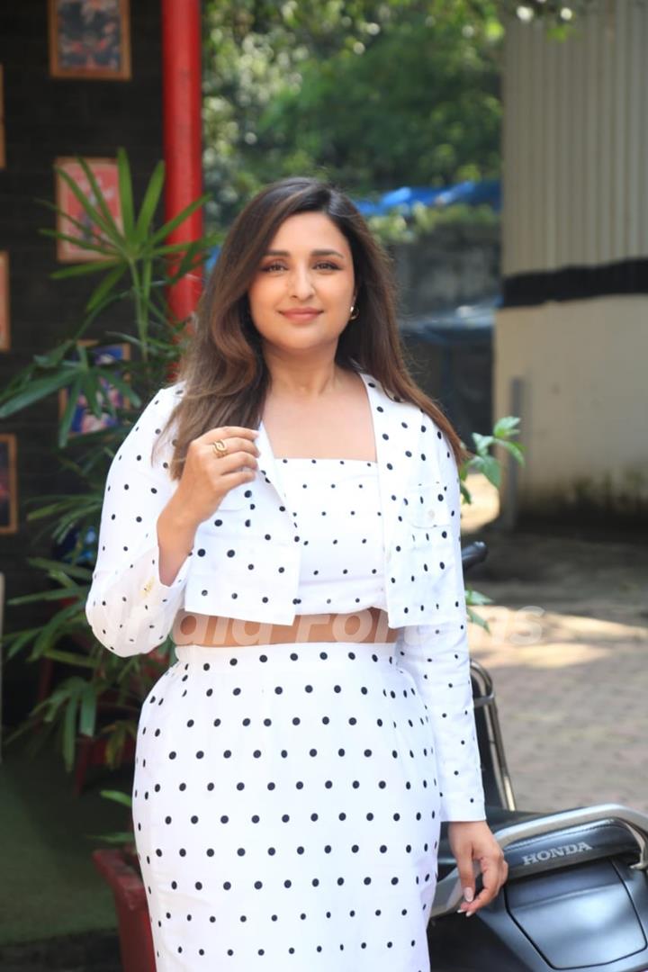 Parineeti Chopra snapped in the city