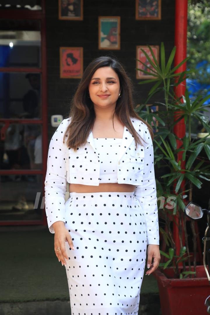 Parineeti Chopra snapped in the city