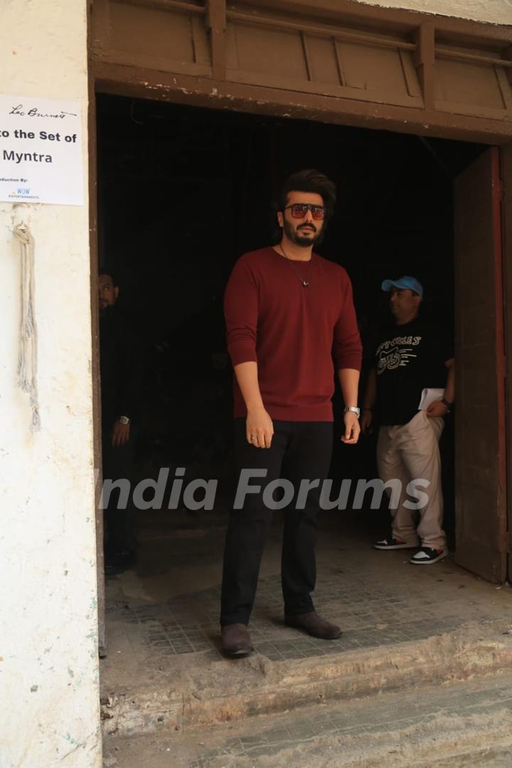 Arjun Kapoor snapped in the city