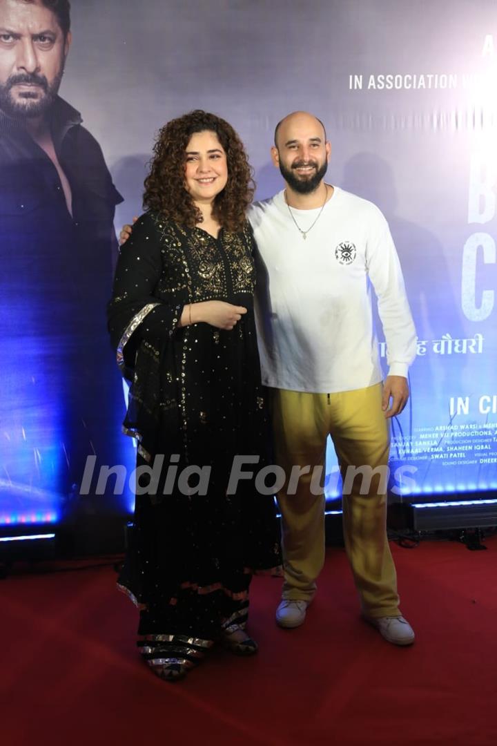 Meher Vij snapped at the trailer Launch of 'Banda Singh Chaudhary'