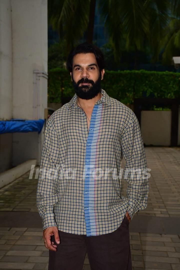 Rajkummar Rao snapped promoting their upcoming film 'Vicky Vidya Ka Woh Wala Video'