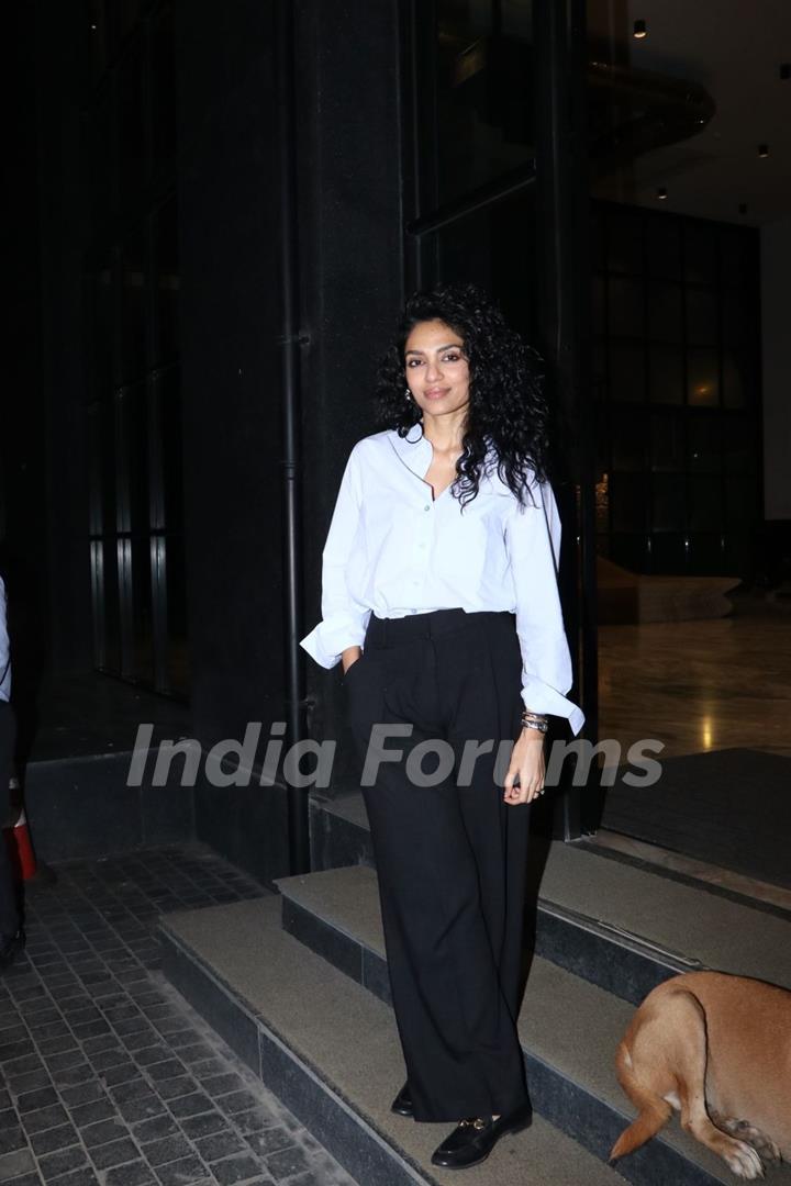 Sobhita Dhulipala grace the special screening of CTRL