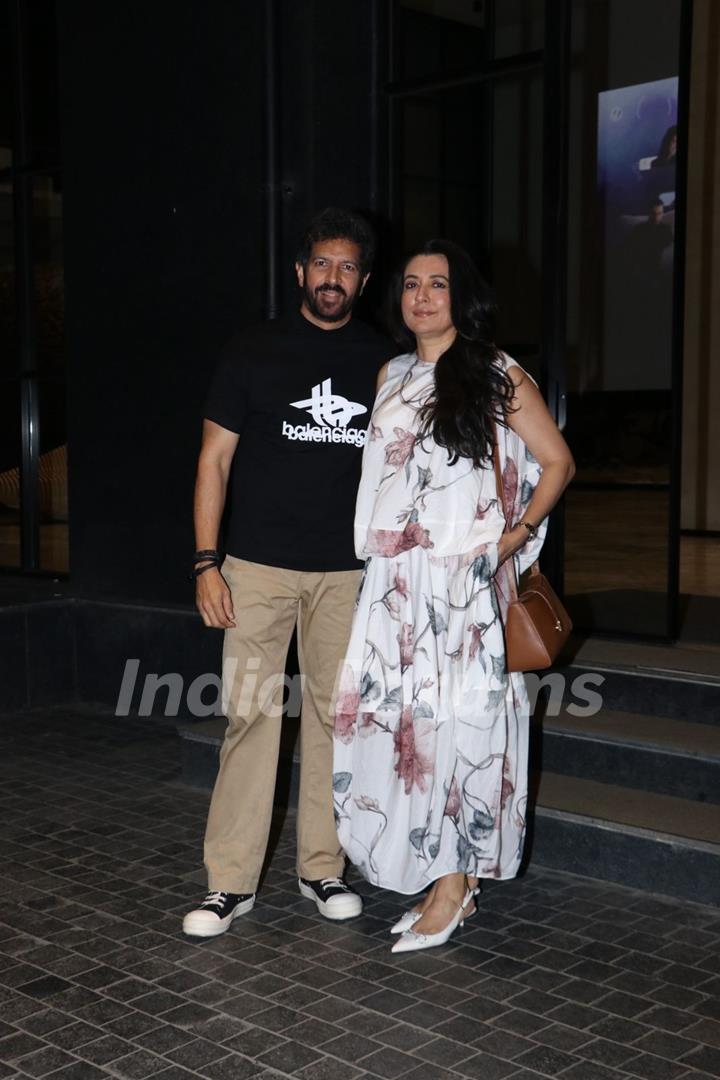 Kabir Khan and Mini Mathur grace the special screening of CTRL