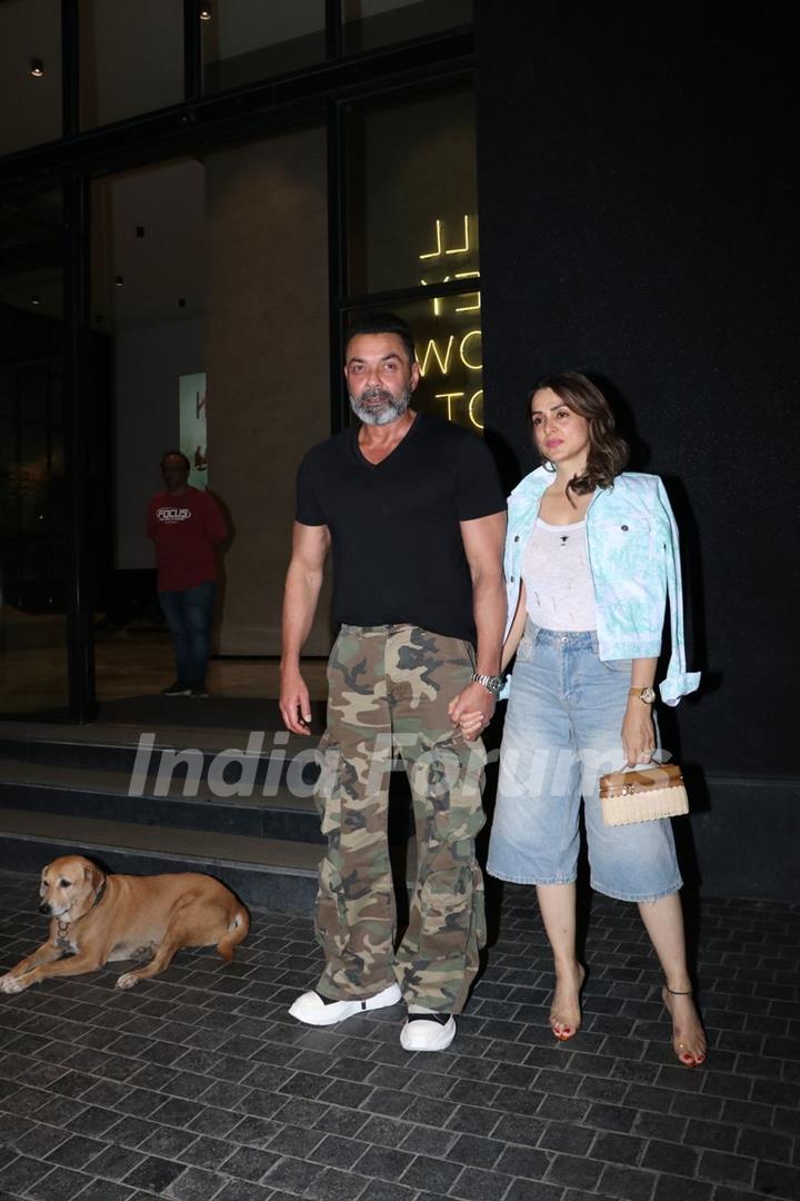 Bobby Deol and Tanya Deol grace the special screening of CTRL