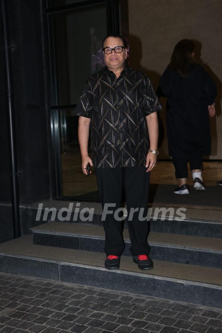 Ramesh Taurani grace the special screening of CTRL