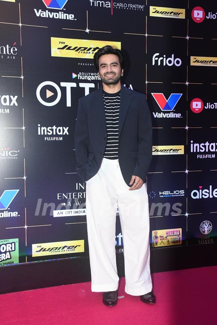 Ayush Mehra snapped at the Bollywood Hungama OTT India Fest 